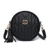 Mini Bag Casual Crossbody Bag Diamond Embroidered Thread Small Round Bag New Fashionable Women's Bag Shoulder Bag