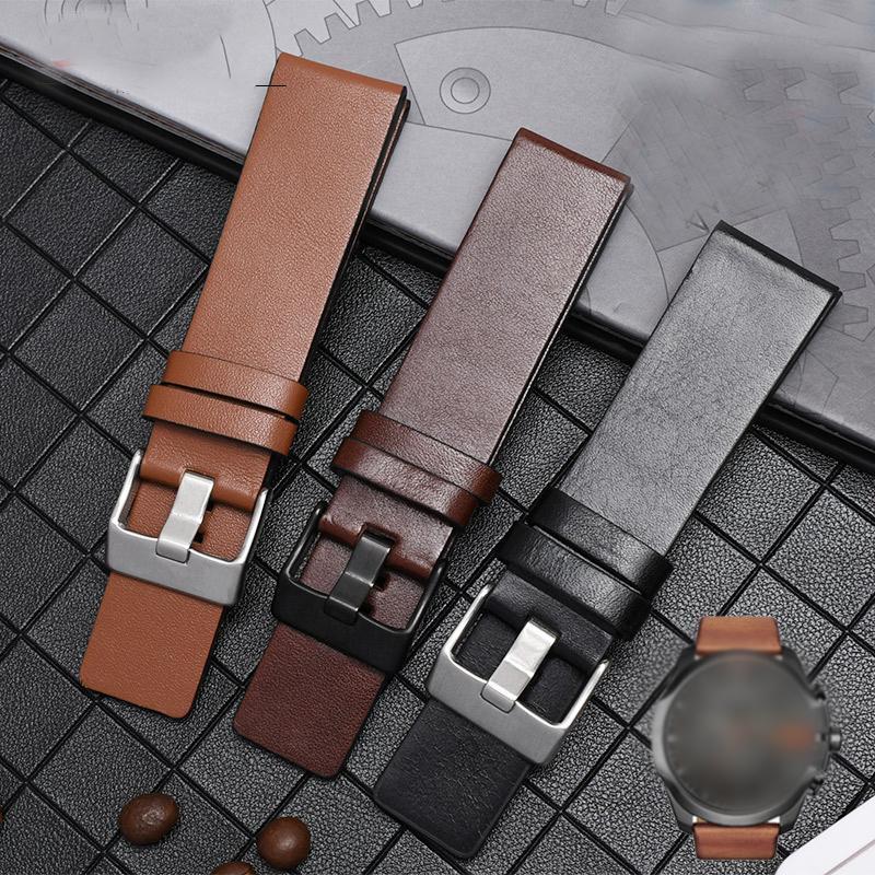 Lederarmband 22 24 26 28 30 mm 32 mm für Diesel-Uhrenarmband, Armbanduhrenband für DZ4343 DZ7293 DZ7333-Uhrenarmband