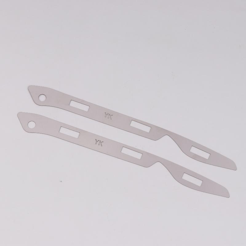 2Pcs Front Bumper Repair Metal Plate Buckle Broken Opening Rotten Buckle Repairer Bracket For Jade 2013-2020