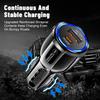 2 in 1 USB Car Charger Adapter Multiple USB Splitter with QC3.0 PD20W Fast Car Charger for Mobile Phone Laptop Car