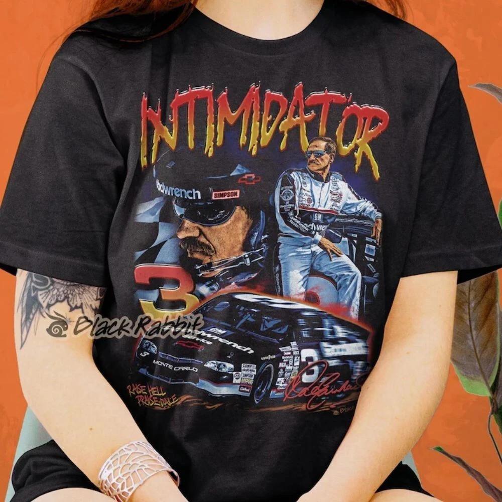 Dale Earnhardt Intimidator Raise Hell Praise Dale 90s Recreation T-Shirt S