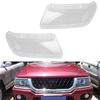 A03E-1Pair Car Headlight Shell Lamp Shade Transparent Lens Cover Headlight Cover For Mitsubishi Sport Pajero Race