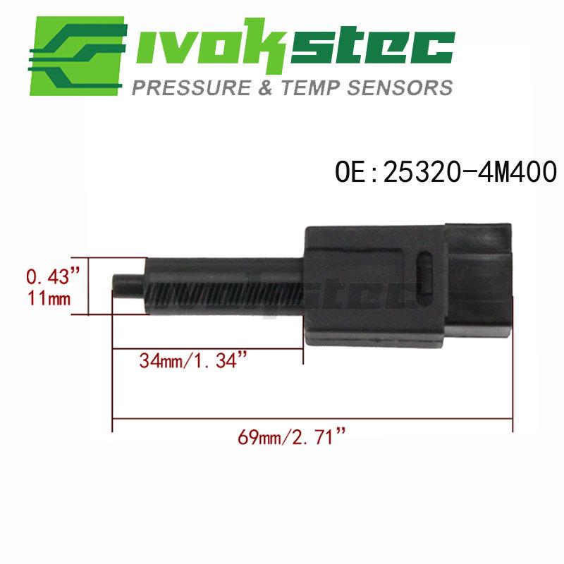 Brake Light Switch For INFINITI G35 I30 M45 Q45 NISSAN Micra Primera Almera Maxima X-Trail 350Z RENAULT Koleos 25320-4M400