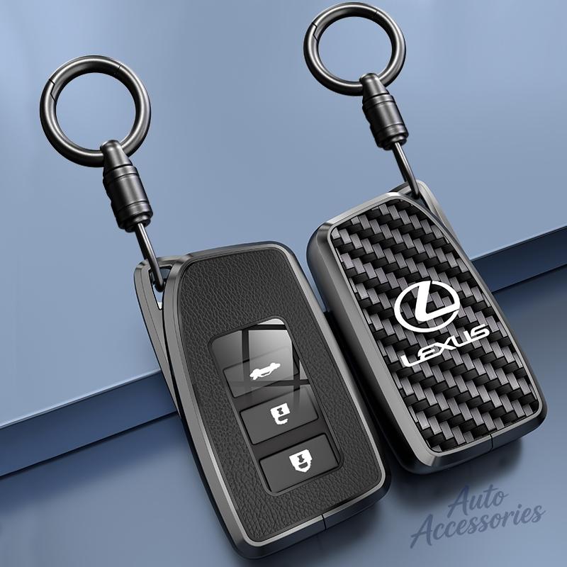 YOM1 2 3 4 Buttons Car Key Case Cover Fob Shell For Lexus NX GS RX IS ES GX LX RC 200 250 350 LS 450H 300H Key Protection Accessories