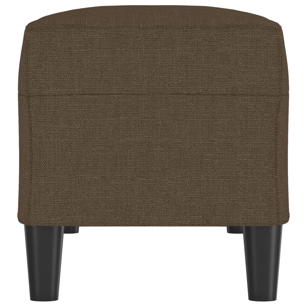Brown Bench 100 x 35 x 41 cm Fabric