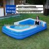 Inflatable PVC Swimming Pool for Kids and Adults - Foldable, Waterproof Outdoor Play
