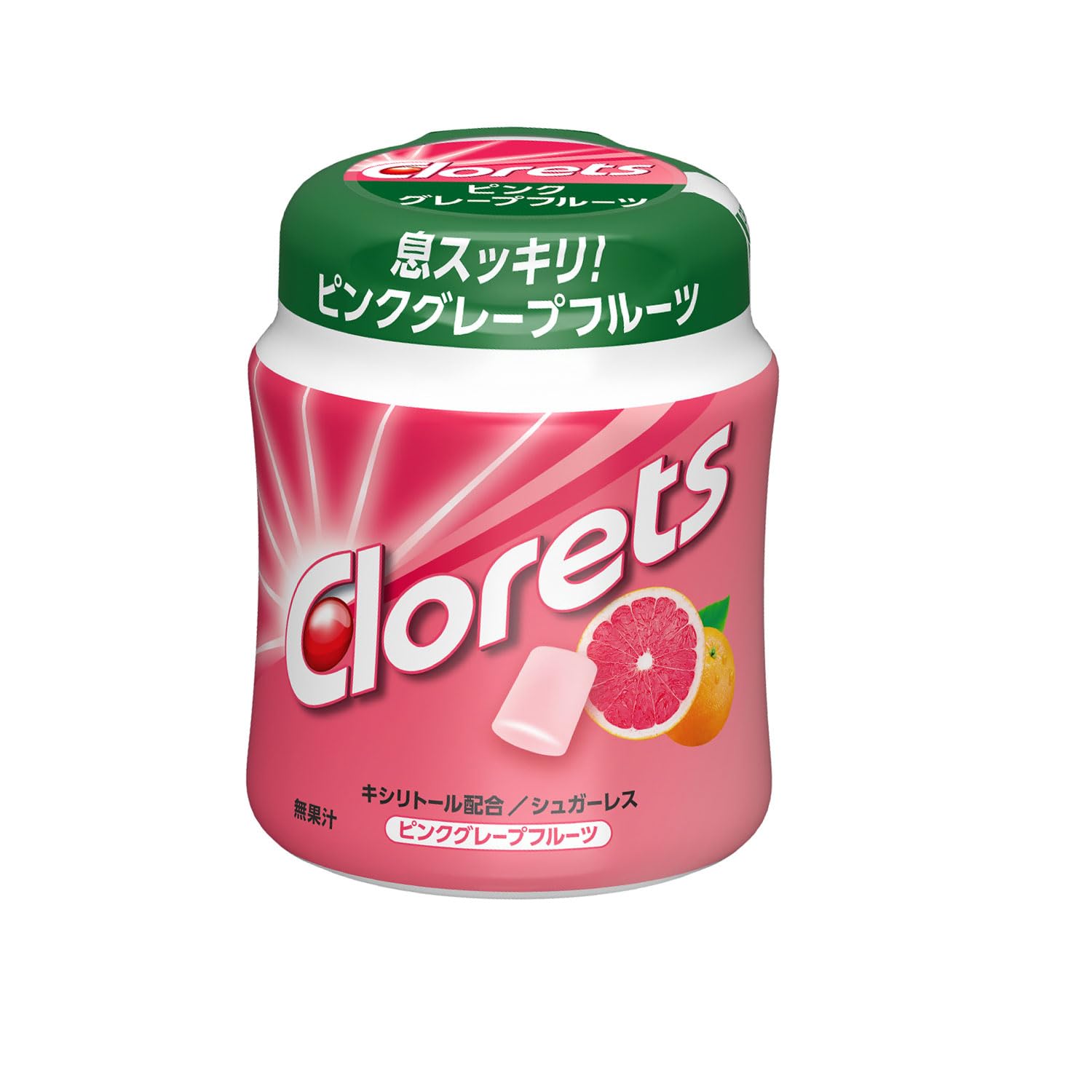 Mondelez Clorets XP Розовый грейпфрут Бутылка 130г