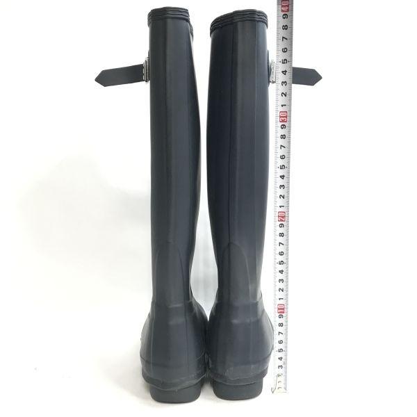 HUNTER Regen Gummistiefel Damen 36 UK3 22 marine lang(GEBRAUCHT)
