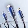 3 in 1 Fast Charging Type C USB Cable Type C Usb Micro For Iphone Samsung Huawei Xiaomi Multi Port Multiple Charging Wire