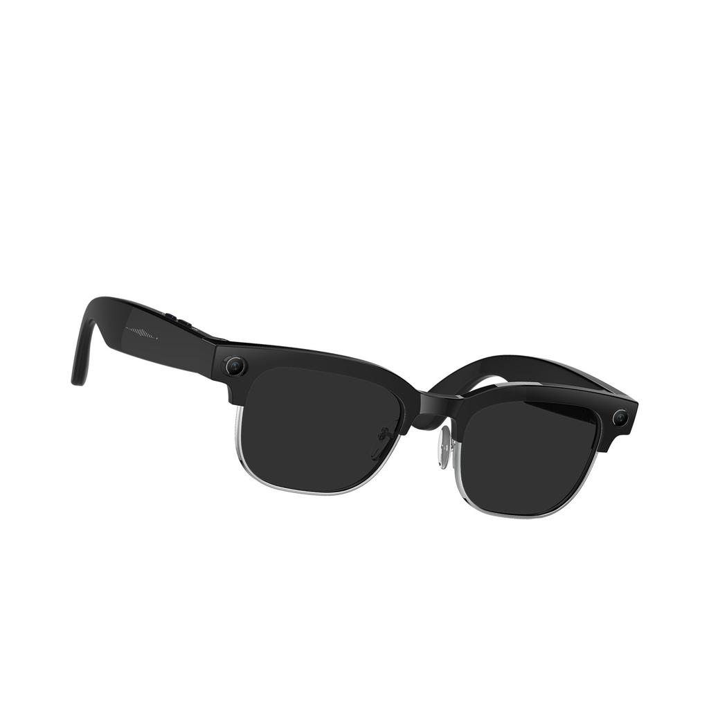 AI Smart Glasses with 8MP Camera WiFi Dual Mic Noise Reduction Music and Calls Water Proof Smart Translator Glasses for