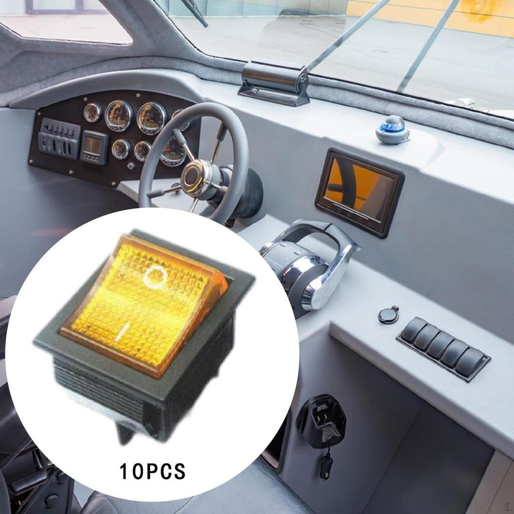 10 Boats Rocker Parts on / Off Bed Electric Insulation Switch Electrical Equipment for The