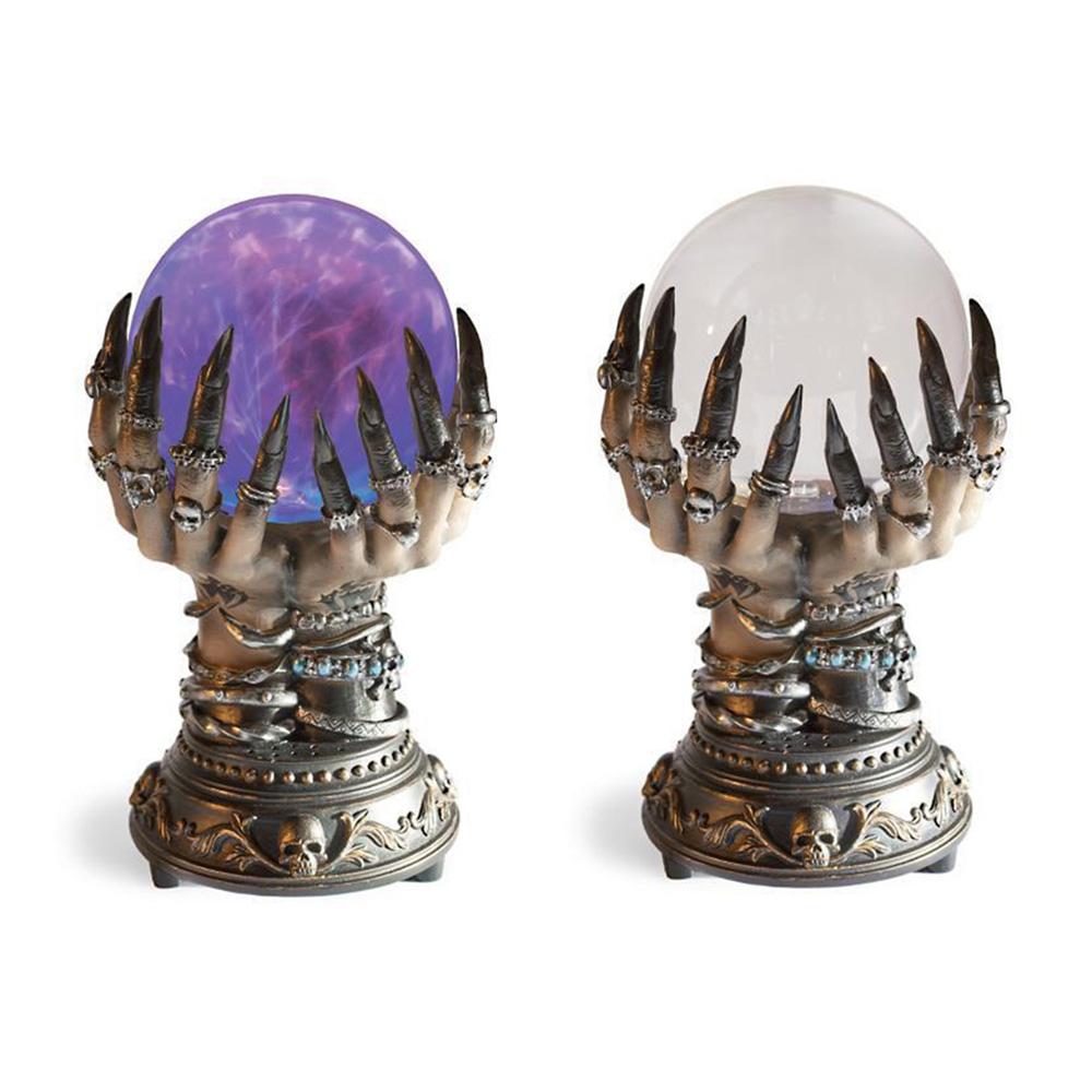 

110 В 220 В Плазменная Сфера Роскошный Небесный Хрустальный Шар Пророчество Ведьмы Статическое Электричество Волшебная Лампа Пропа Хэллоуин