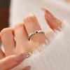 Delicate Cartoon Glaze Ring Vintage Opening Finger Ring Animal Horse Ring Set  Party Favors