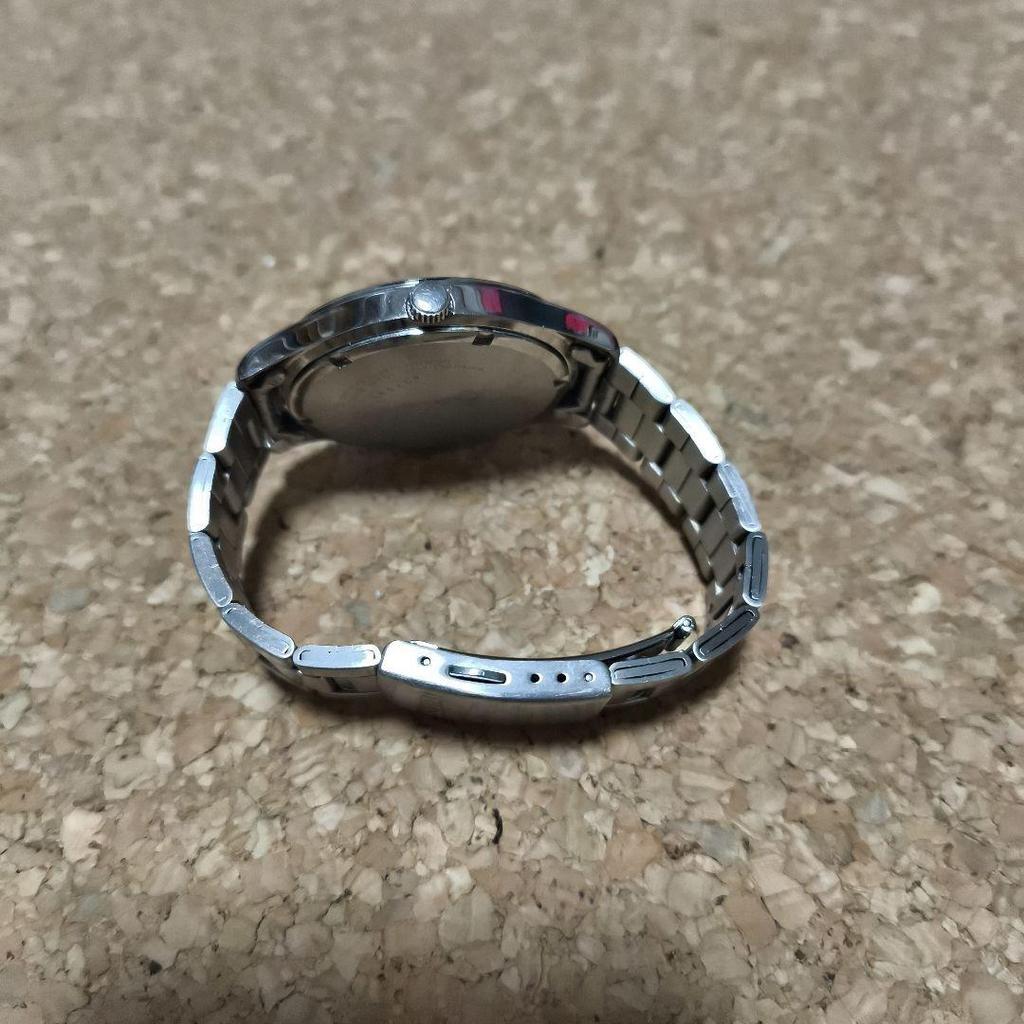 Used SEIKO Watch Analog Quartz Blue Dial