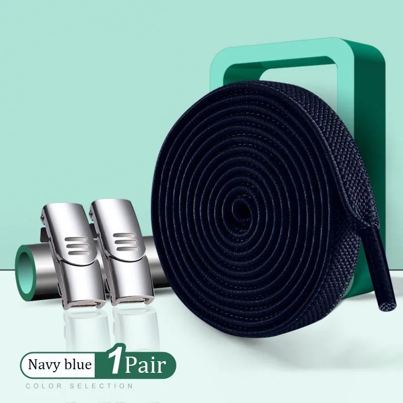 No Tie Lazy Shoelaces Tieless Shoelace Buckle Magnetic Shoe Laces Quick Release Clasp Lock for Sneakers Canvas Casual Shoe Boots