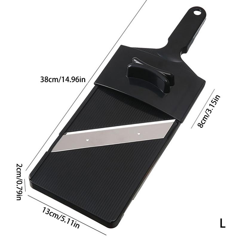 

Терка для капусты, японский салат, нарезка артефактов, круглый специальный рубанок для капусты 13*2*38cm чёрный