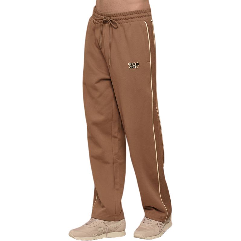 Reebok מכנסיים יומיומיים יוניסקס חום-אדמדם מידה בינונית גזרה ישרה 23FRC603UGR1