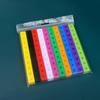 100pcs Linking Cubes Counting Cubes Colorful Math Cubes Math Manipulatives Classroom Educational Supplies Activities Playthings (Clas