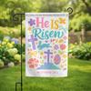 Easter He Is Risen Christian House Ag Religious Spring Garden UUI GGX