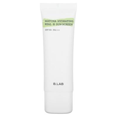 B_Lab, Matcha Hydraterend, Natuurlijk Zonnebrandmiddel, SPF 50+ PA++++, 50 ml (1,69 fl oz)