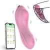 Nositelný vibrátor pro ženy Stimulátor klitorisu Bezdrátové ovládání Bluetooth APP Magnetické vibrační vibrační ženské masturbátory Sexuální hračky pro ženy
