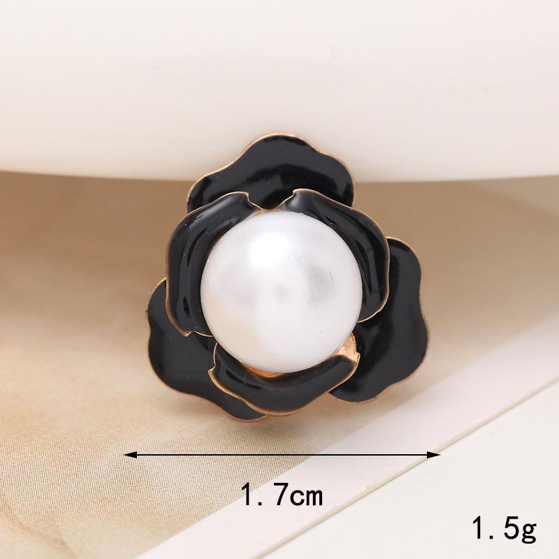 Pearl Flower Five-Petal DIY Phone Case Teardrop Clog Embellishments