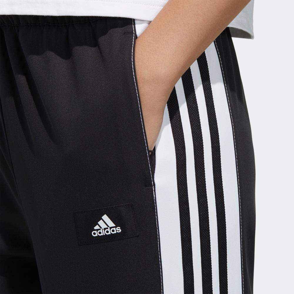 Adidas Str Pt Cargo Casual Breathable Sports Side Stripe Long Pants Women Bottoms Black GP0606