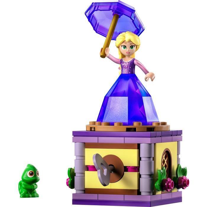 LEGO® Disney Princesse 43214 Raiponce Tourbillonnante, Jouet avec Mini-Poupée et Figurine