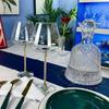 Luxury Rotating Wine Decanter with K9 Crystal Base