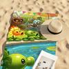 P-Plants vs. Z-Zombies Summer pool Towel Quick Drying Beach Towels Are Suitable For Swimming Pools Camping Yoga And The Gym