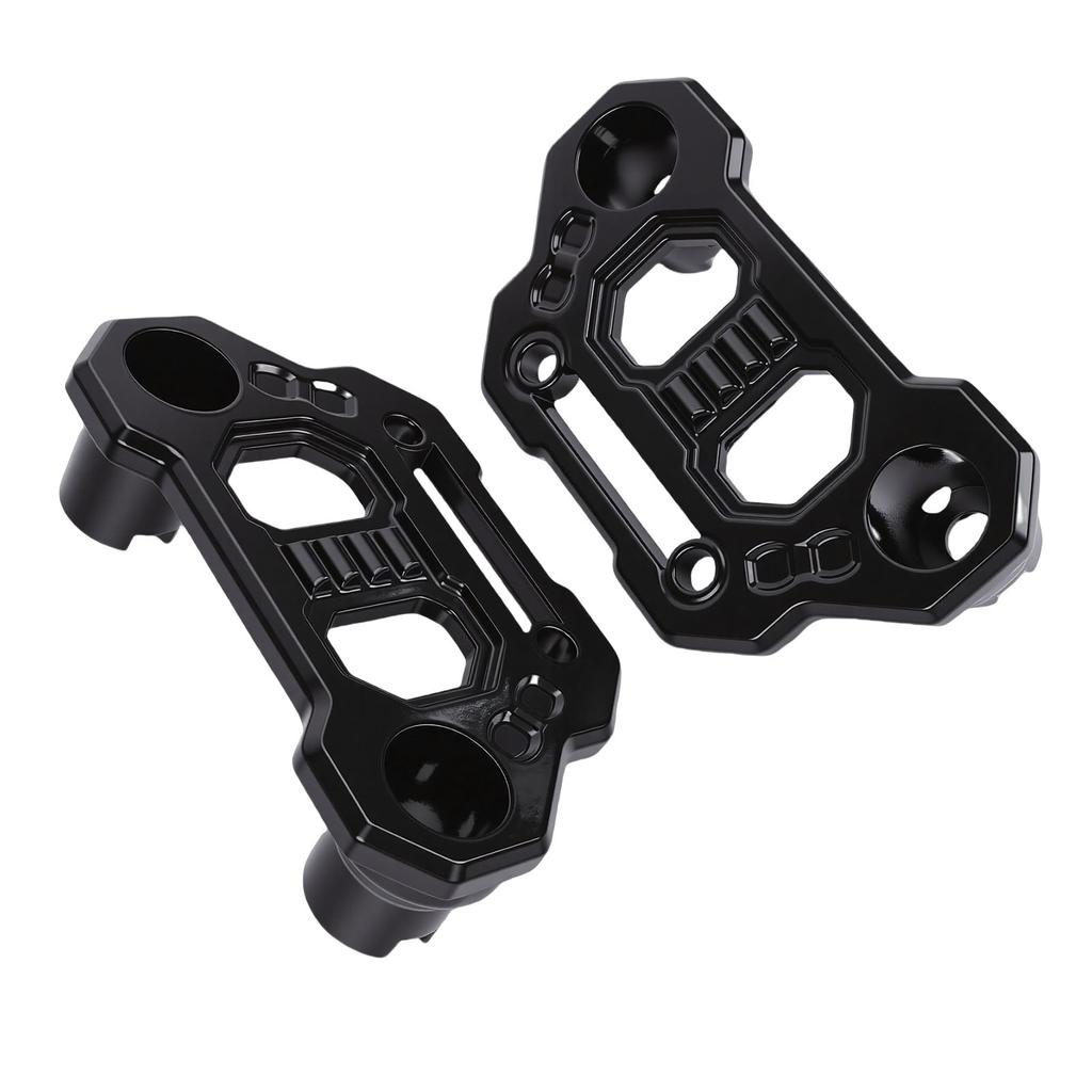 2PCS LED Light Bar Hood Mounting Bracket A Pillar Fog Light Pod Bracket Replacement for Jeep Wrangler JL JLU 4xe JT