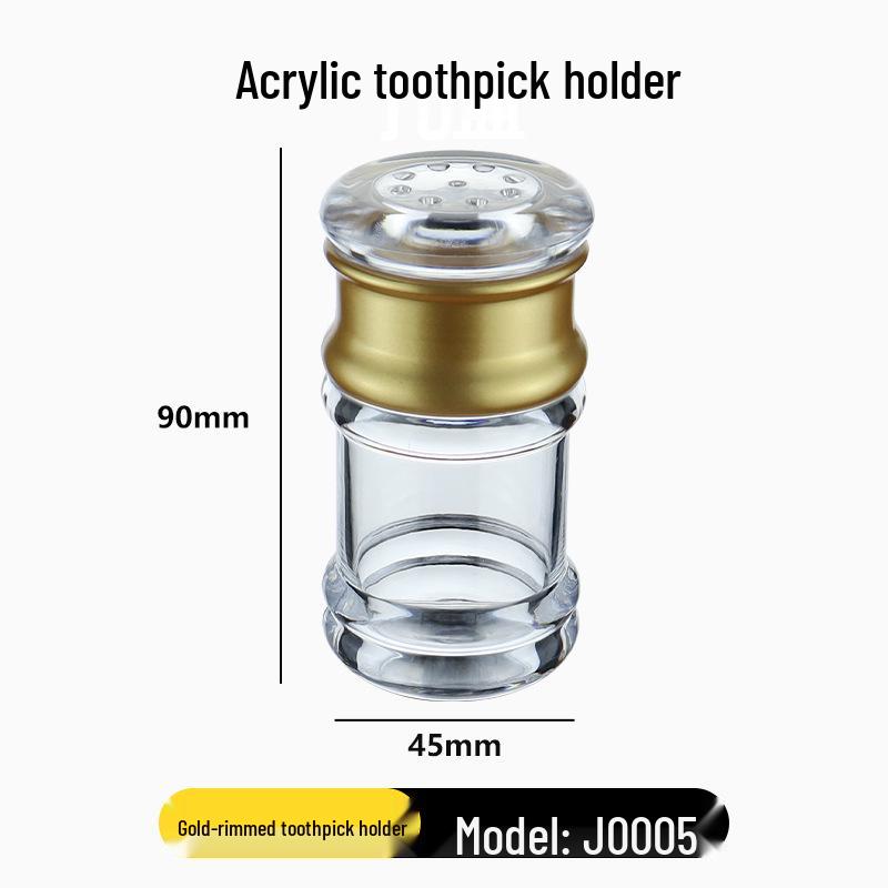 Food Grade Transparent Double-Layer Seasoning Bottle with Lid for Soy Sauce and Vinegar