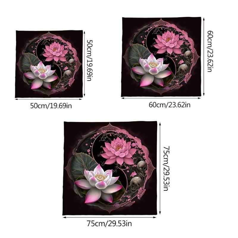 Divinations Tablecloth Flower TaiChi Astrologys Tarots Tablecloth Altars Cloth