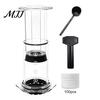 Manual Espresso Machine Portable Coffee Maker, Pour-Over And Style Press, Lightweight Extractor Brewing Compression Cup for Office Camping Travel