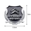1 pièce 3D Metal Épis de blé Décoration de carrosserie de voiture Autocollant Badge Emblème Pour Citroen C1 C3 C4 Grand Picasso C4L C5 C6 VTS DS Accessoires