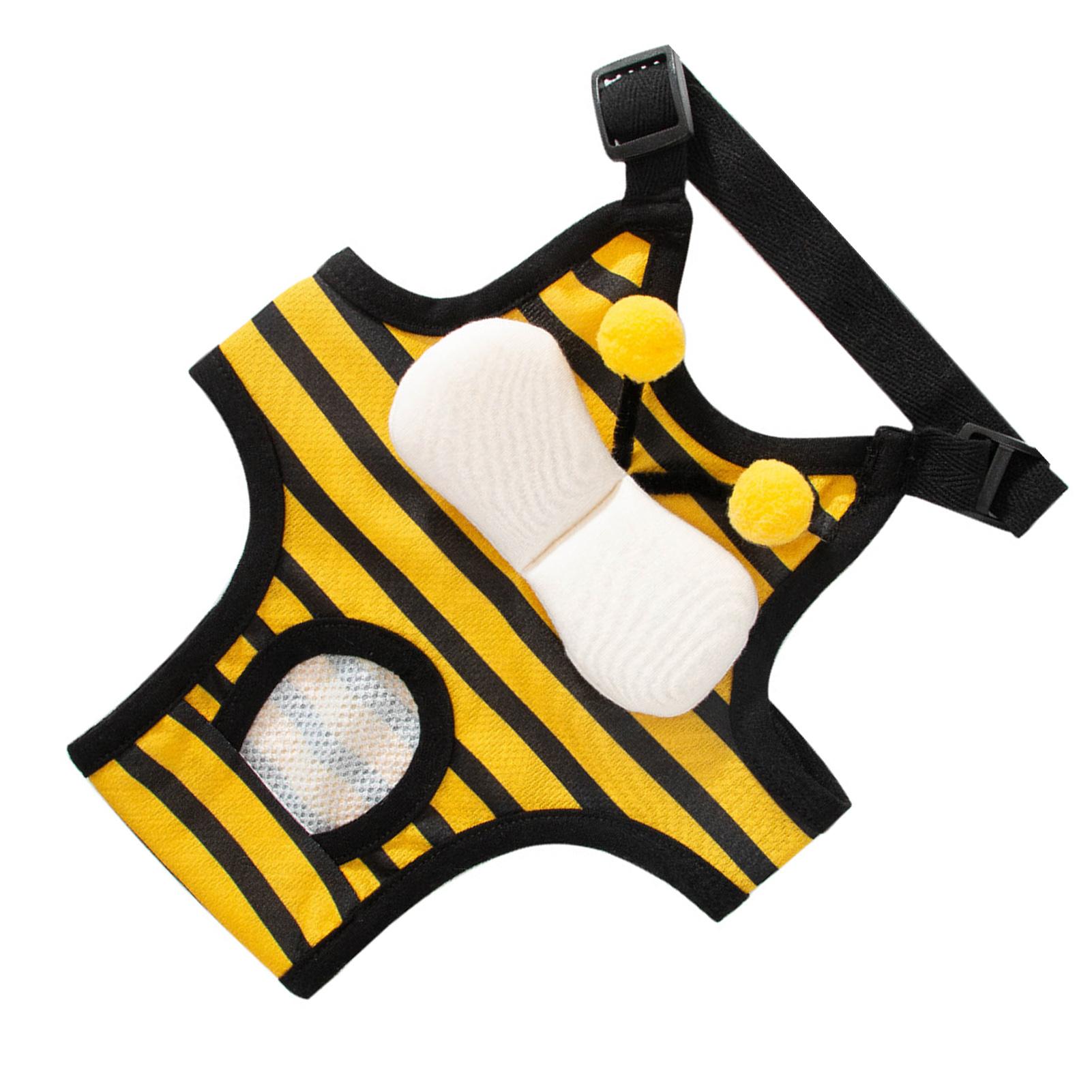 

Гигиенические трусики для собак Регулируемые Дышащие Многоразовые Милые Трусики-подгузник для щенков с подтяжками для весны-лета Милые M (Recommended Weight 3.5‑7.5kg / 7.7‑16.5lb)