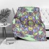 Vibrant Floral Paisley Pattern Throw Blanket Decorative Sofa Bed Blanket Kids Teens Gift Home Decor Cushion Cover