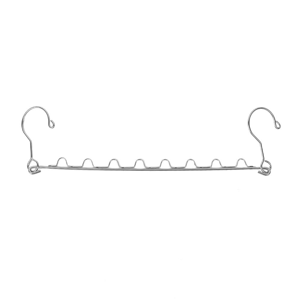 Многофункциональная складная вешалка для хранения на цепочке для гардероба 8 holes 36CM