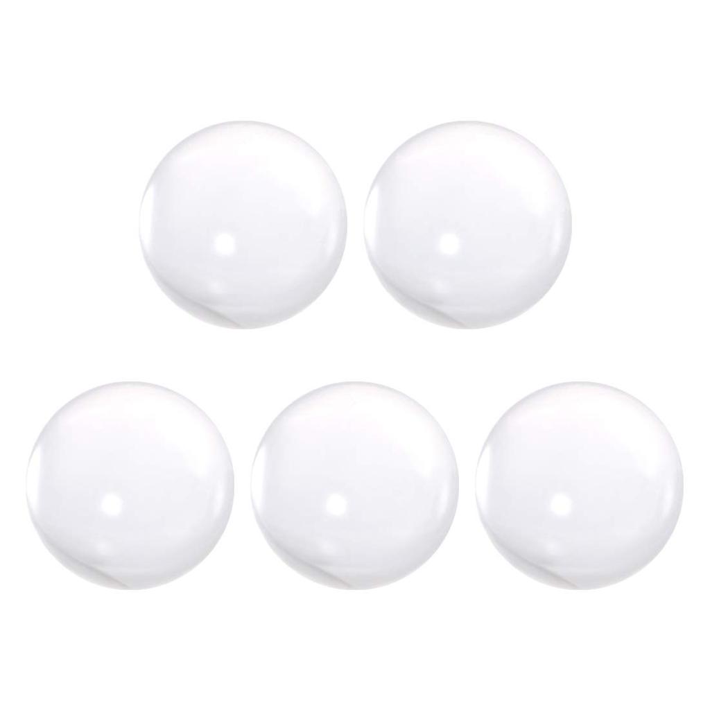 uxcell Acrylic Balls, Acrylic Contact Juggling Balls, Clear, 30mm Diameter, Pack of 5