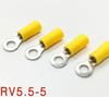 120 Pcs Insulated Ring Crimp Terminal Electrical Wiring Connectors Assorted Set