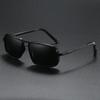 Non-Polarized Metal Steampunk Sunglasses for Men Fashion Square Rock Hip Hop Glasses Men Punk Double Beam Frame Eyewear