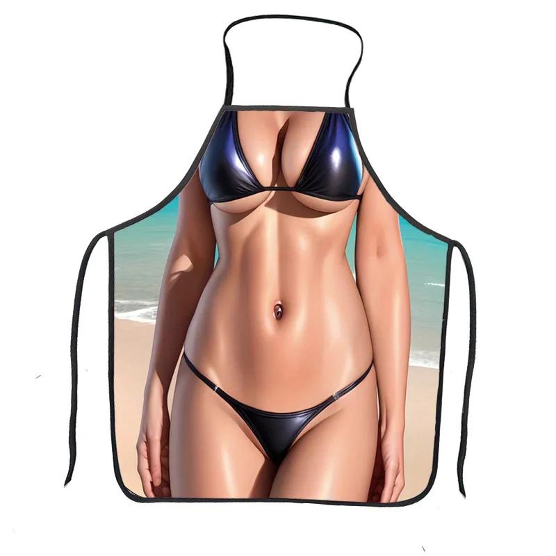 Kitchen Apron Funny Chef Cooking Gag Gift Creative Funny Baking Party Aprons for Men Women