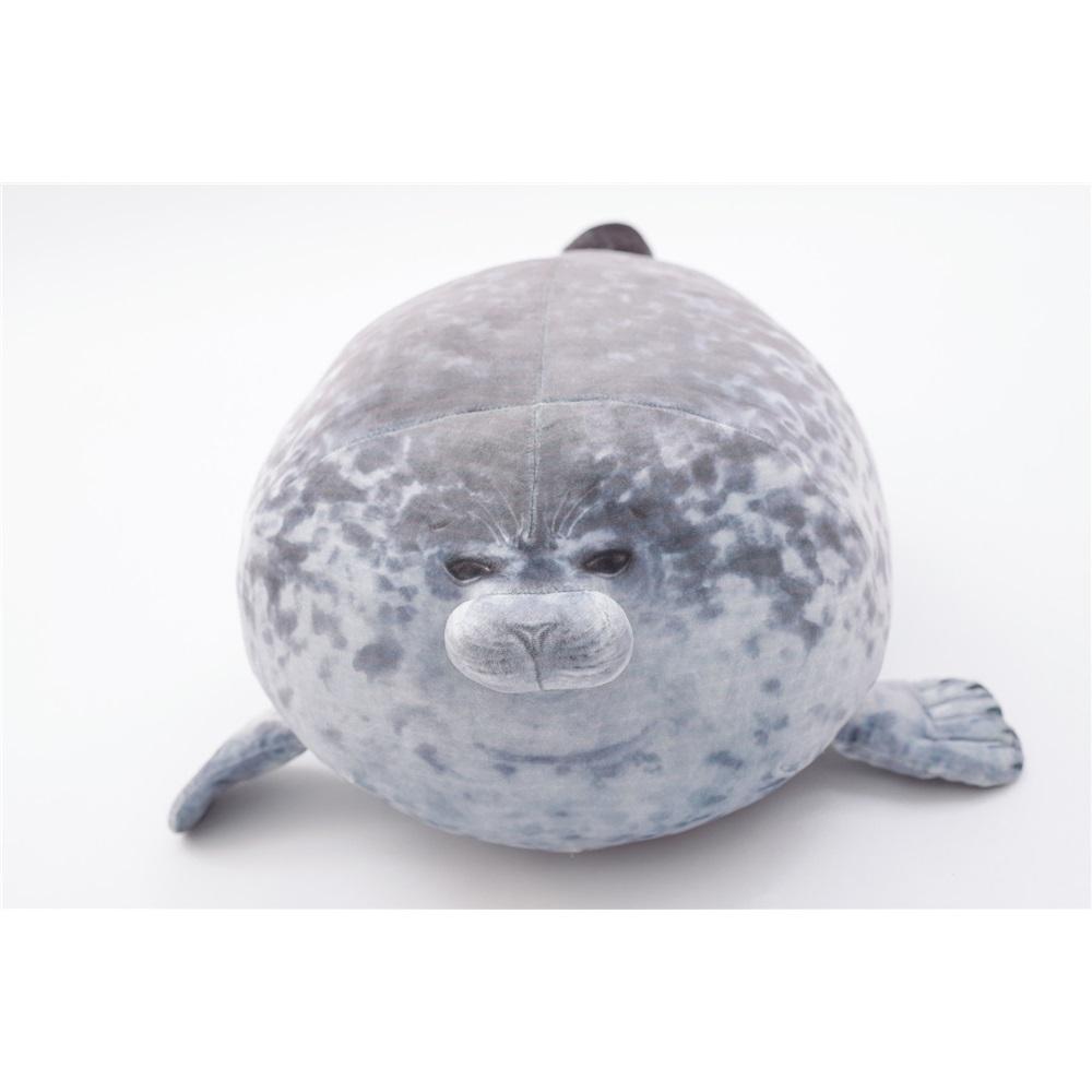 Elastic Crystal Osaka Seal Plush Toy Cushion Cute Aquarium Doll