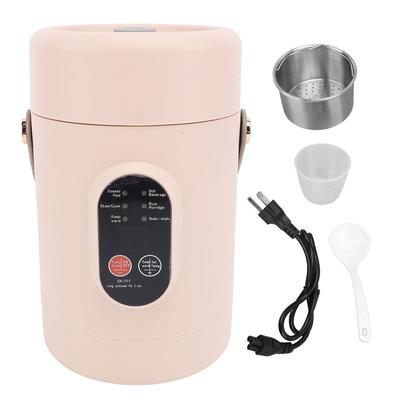 Portable Electric Stew Pot 500W Multi Functional Small Electric Stew Cup with Stainless Steel