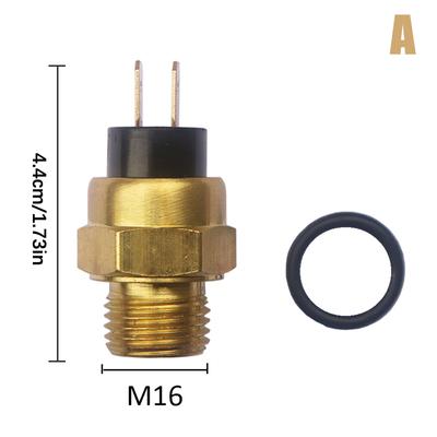 Interruttore termostato temperatura acqua ventola radiatore elettrico moto M14 / M16