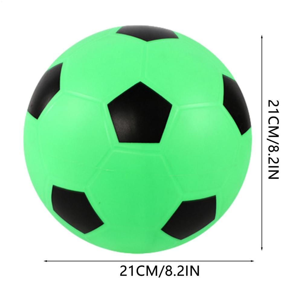 21cm Bouncing Mute Ball Toy Indoor S Ilent Basketball Baby Toy Silent Soft Soccer Ball Bounce Basketball Child Sports Games