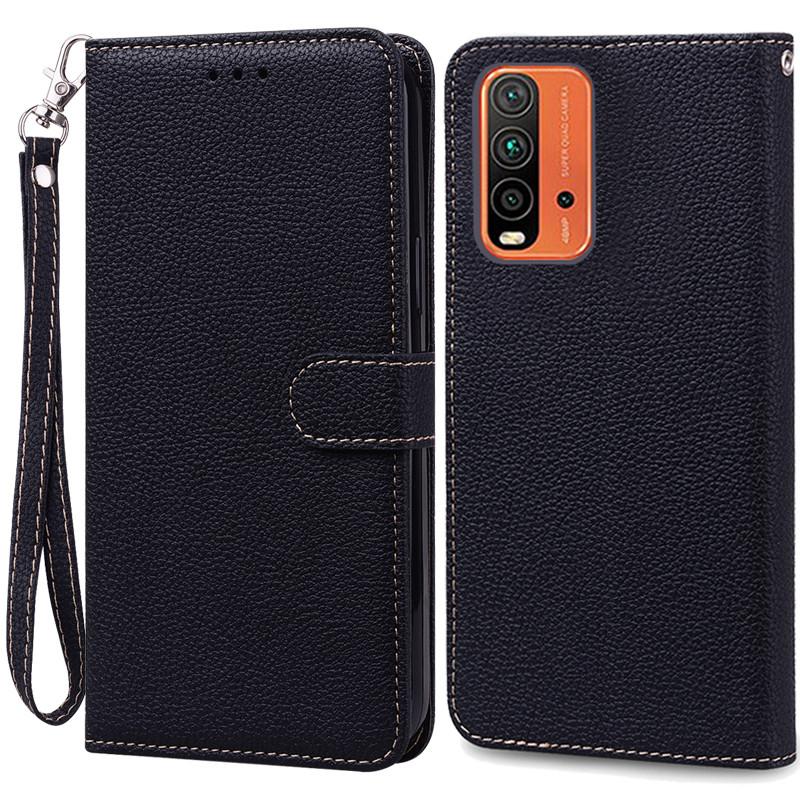 Für Redmi 9T Hülle Luxus Brieftasche Leder Klapphülle Für Xiaomi Redmi 9T Redmi9T Handyhülle Mit Kartenhalter Buchhülle Fundas