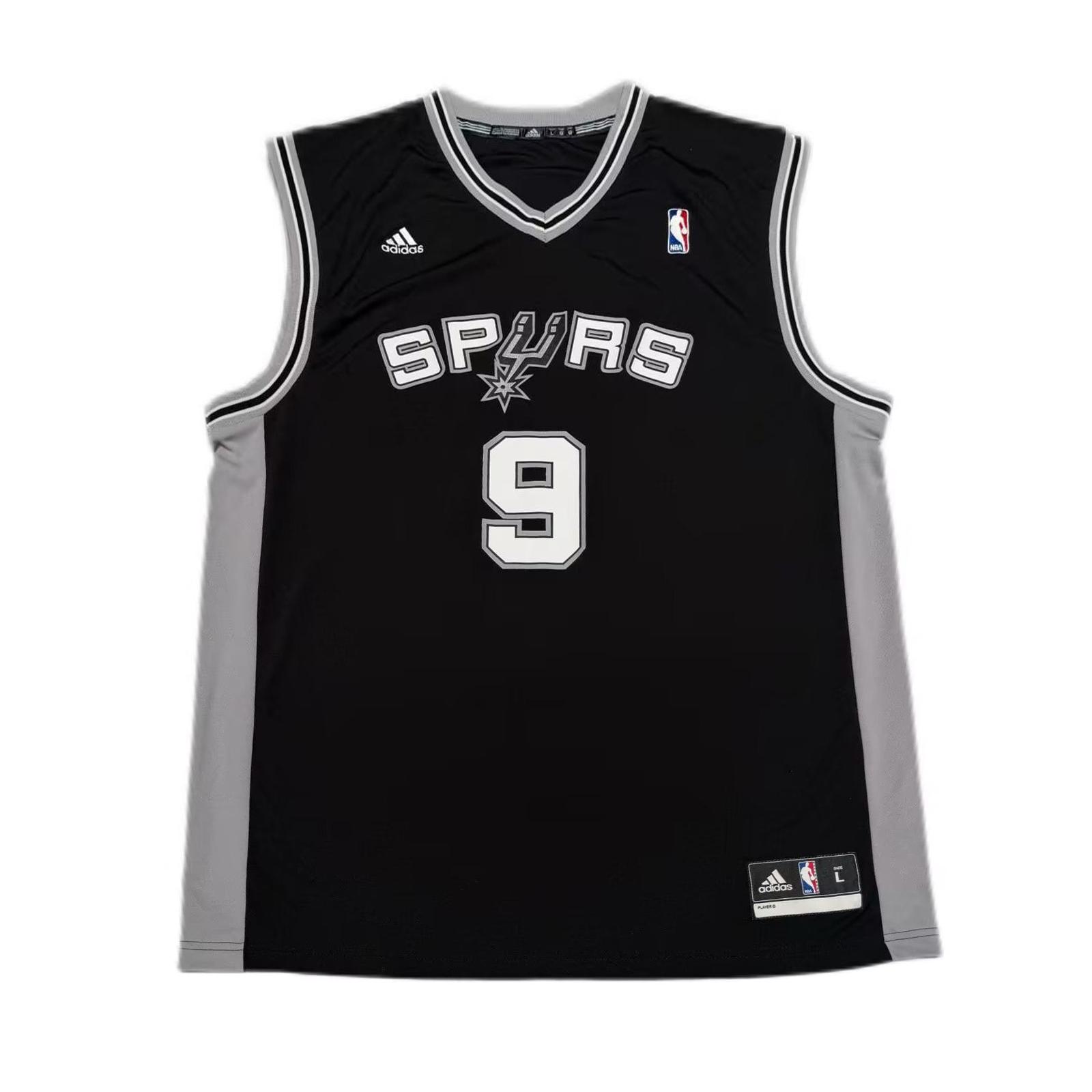 Adidas NBA Parker Spurs 9 V-Neck Sleeveless Basketball Jersey Unisex jersey 7818A-304-ANR177 L