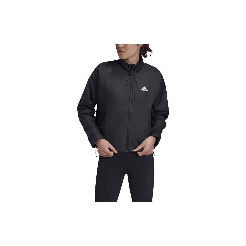 adidas Giacca Sportiva Calda con Collo Alto da Donna Giacca Nera FT2554