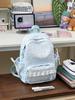 Schoolbag Japanese ins cute cartoon printed schoolbag female high value lace sweet primary school travel backpack